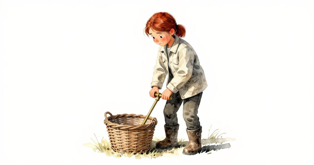 Colette進入籃子,按下黃銅拉桿,籃內溫暖明亮,充滿期待與啟程的感覺