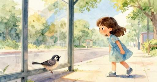 Sparrow and the Shifting Plush Inside the Claw Machine