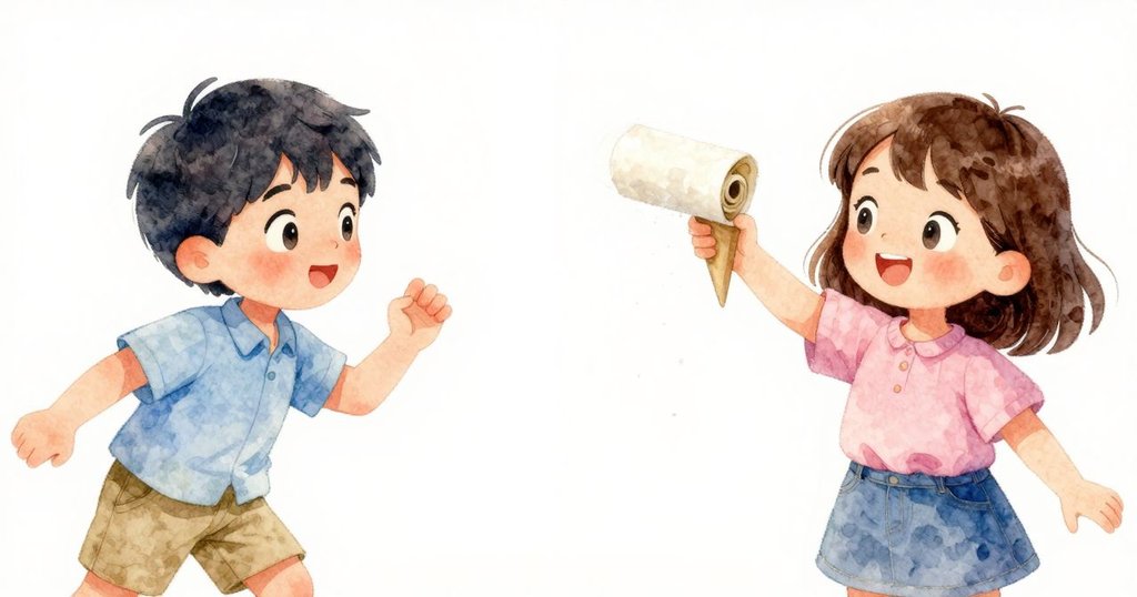 Sam的手專注地捲動紙錐,糖晶緩緩落下,空曠背景凸顯了他精心製作的工藝細節。