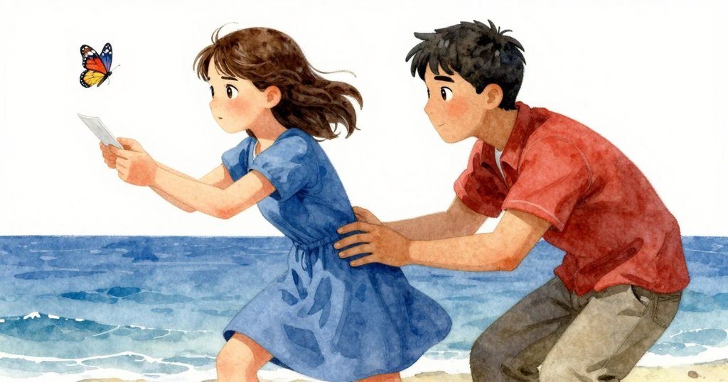 卡蒂亞果斷調整紙卡,彩蝶迅速上升,皮爾斯警覺守護機械細節,畫面呈現動態緊湊與溫暖光影交織。