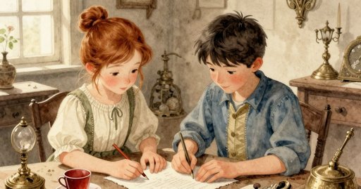 The Tilted Ruby Cup on the Watchmaker's Desk