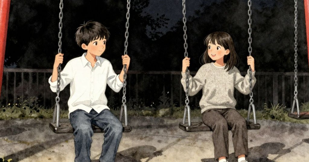 傑瑪向前傾身說出話語,格倫低頭調整安全帶,兩人的互動充滿默契與歡樂,現場氛圍輕鬆生動。