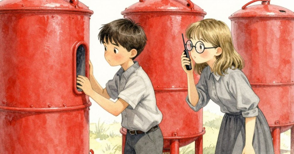 蓋瑞思在操作時停頓,安妮特戴眼鏡手持收音機輕聲提醒,情感細膩互動展現內心糾結