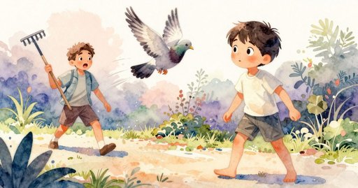 Ian Rakes a New Rhythm in the Gravel Garden