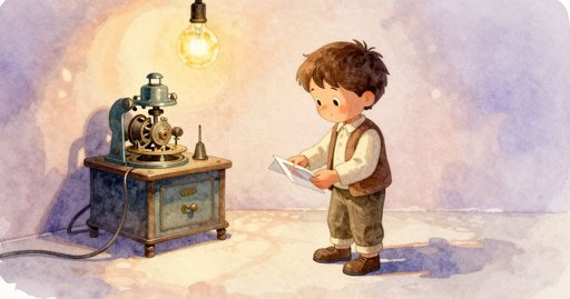 The Buckled Card Behind the Carousel Organ