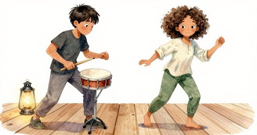 Rosin Pot and Drumbeat at Evening Stage