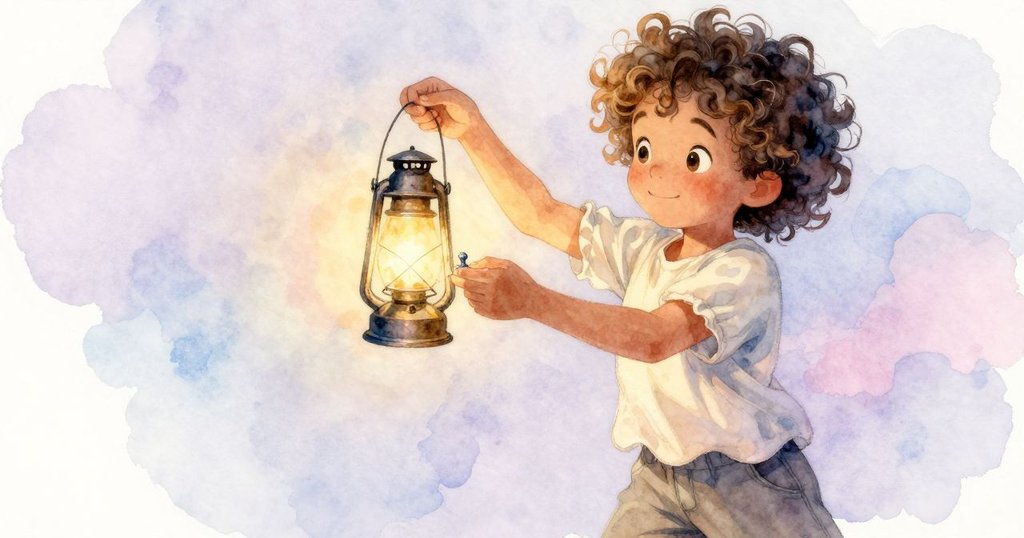 波比俯身數鼓螺栓,臉上流露專注與愉悅,鏡頭傾斜呈現動態視角,背景燈光柔和。