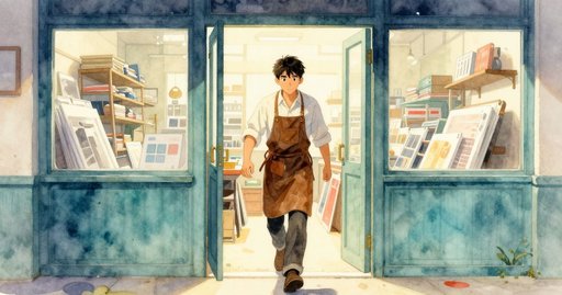 The Misprinted Letter Under the Drying Sheets