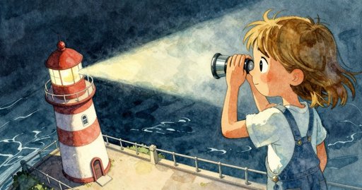 Watering Can to Lens Brace at the Lighthouse Top