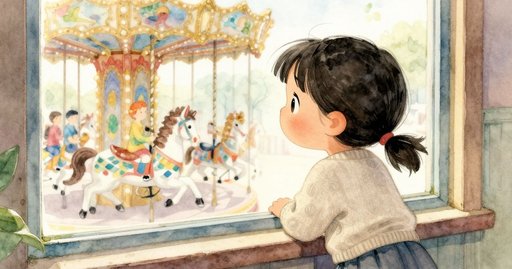 Hugo Fits a Maple Wedge Behind the Carousel Organ