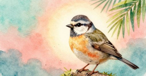 Finch on the Drumhead