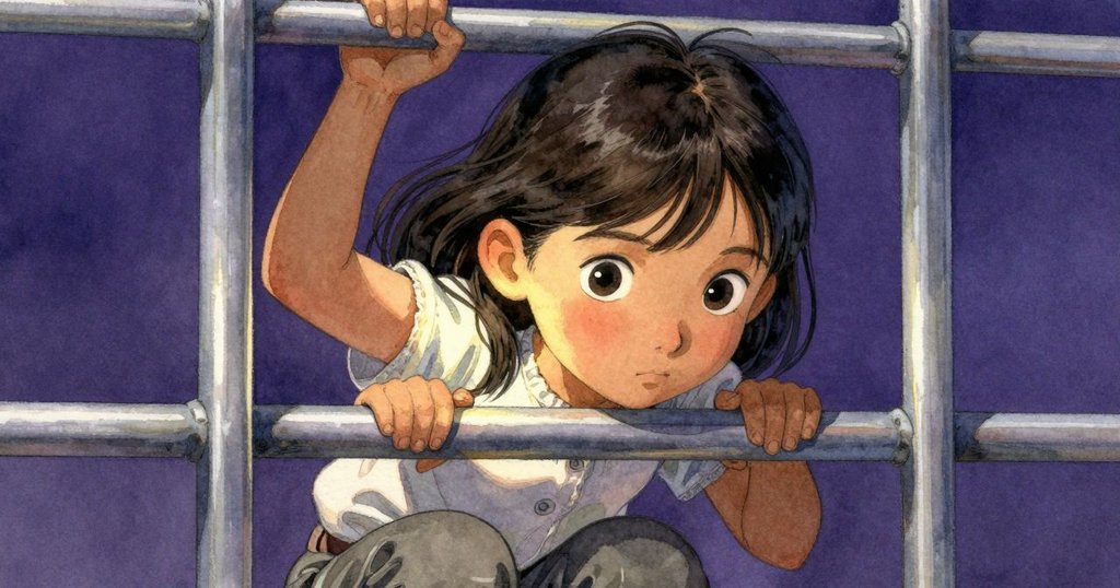 克蕾諾專注面容近拍，緊握金屬扶手展現內心矛盾與決心，燈光營造出溫暖與緊張結合的氛圍