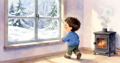 Frost Window and the Burned Wooden Template