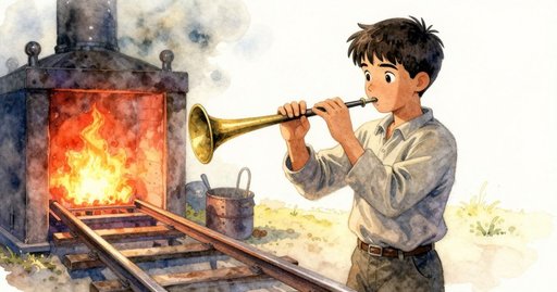 Glass Bowl with an Unexpected Swirl