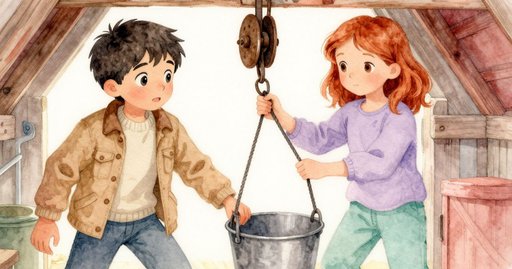 Mud Prints Beneath the Swinging Rope at the Thawing Pond