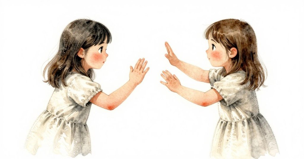 畫面分割展示左邊墨石上水珠精妙形成,右邊達拉運筆迅速流暢,動作與細節並進推動故事發展。