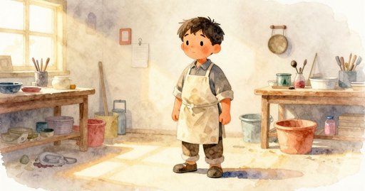 The Saffron Line in Indigo Cloth