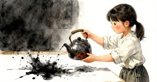 Rattling Kettle Lid and the Pale First Cup