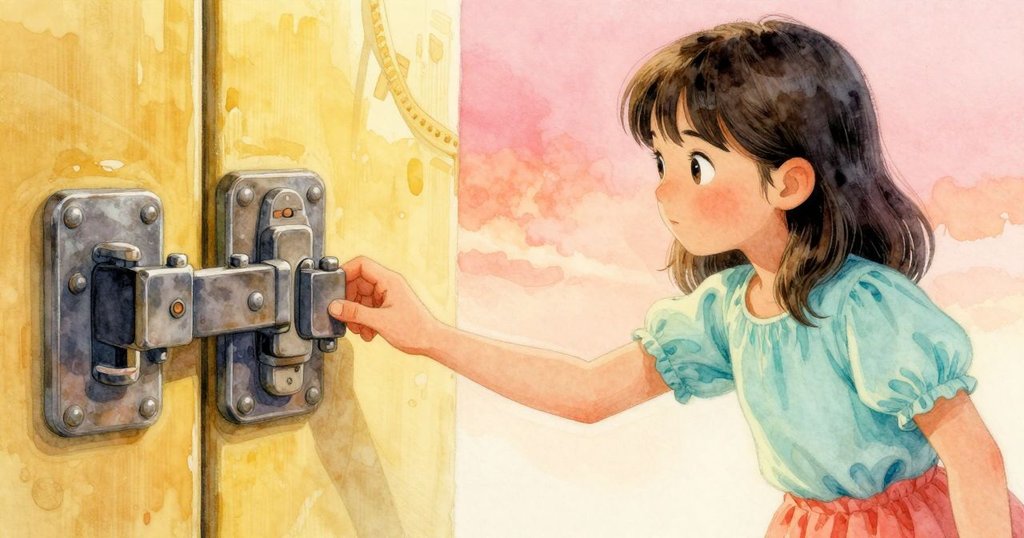 Hollis細看放大機內細小彈簧，手指輕觸金屬扣件，展現精密與時間節奏