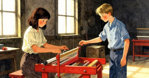 When the Loom and the Chickadee Fell Into Step