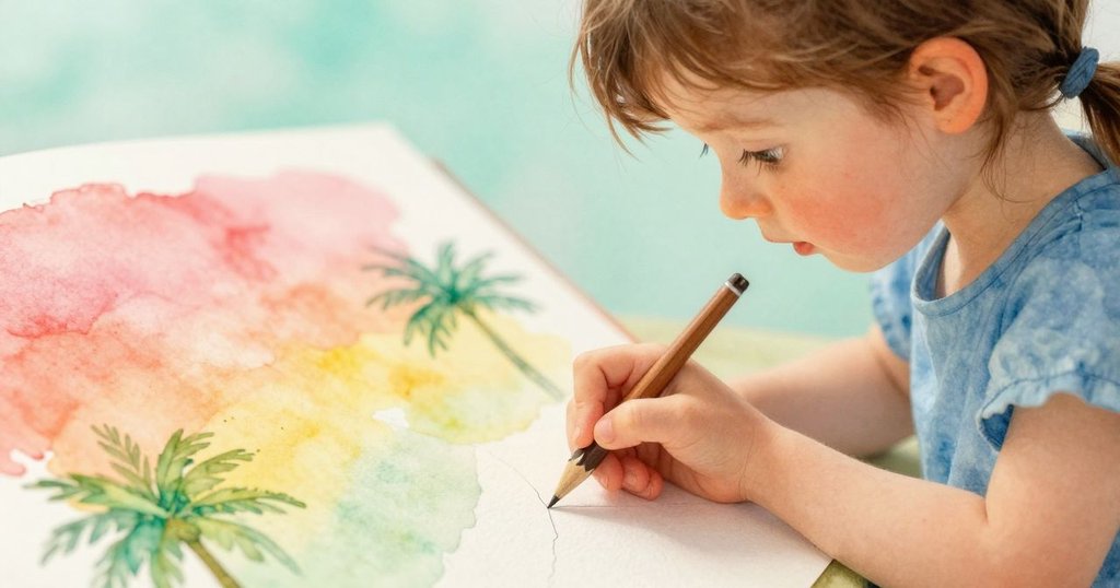 法拉的手指輕觸摺痕, 從第一人稱視角看見紙張紋理, 感受細膩觸感與寧靜氣氛