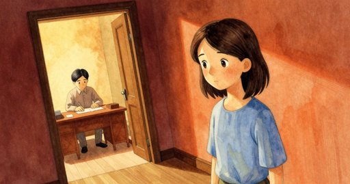 Warm Lamp Draft Shifts a Heavy Paper Crane