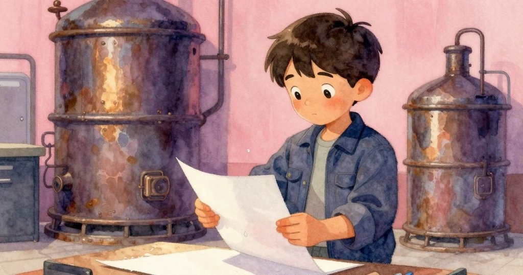 Marco 輕拿潮濕紙張，水滴閃爍在柔和光線中，與銅板酸蝕聲音形成和諧節奏，準備進入下一創作環節。