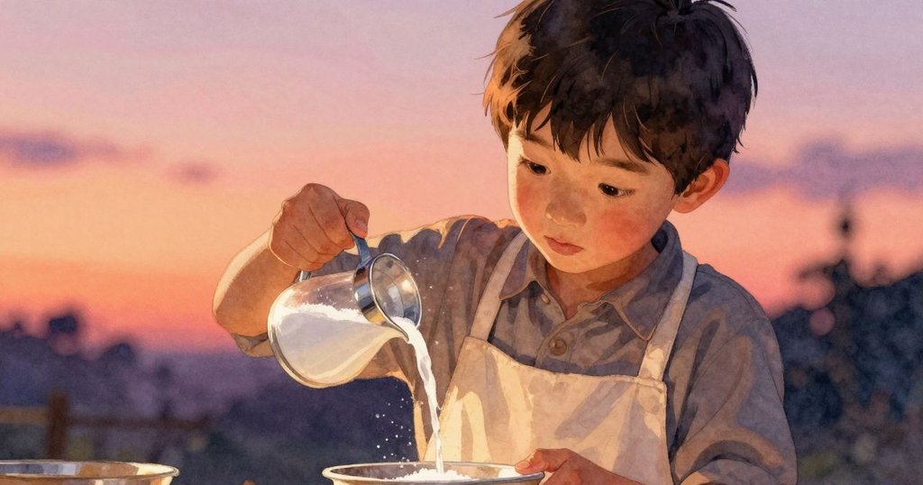 巴雷特手持湯匙準備加糖,面露沉思,燈光聚焦在熱機旁,呈現關鍵決定時刻。