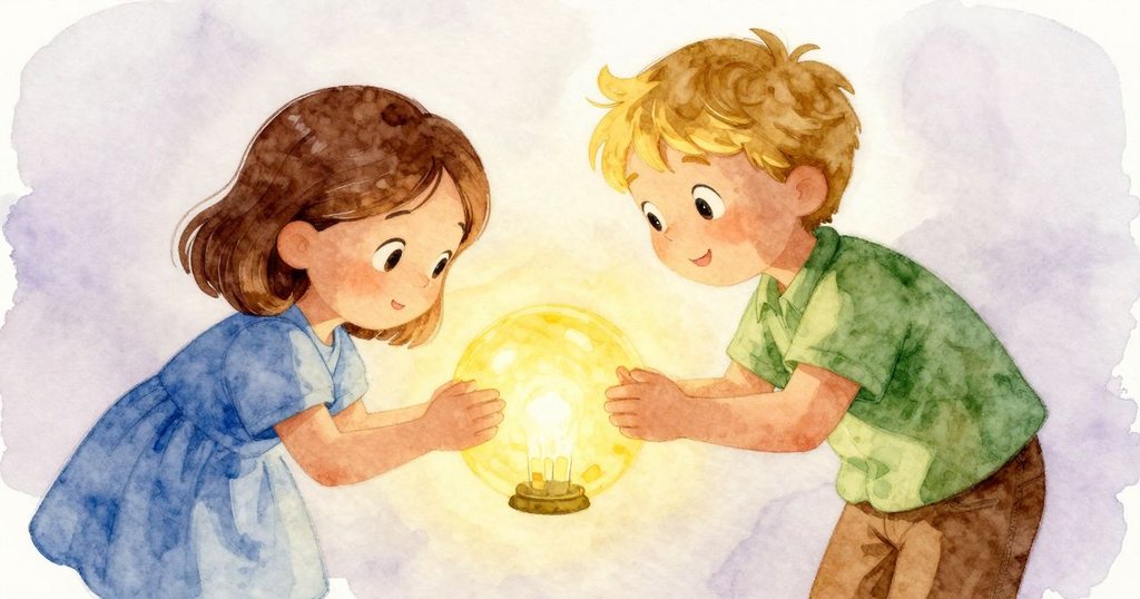 June與Pierce在酒窖中彼此微笑,發現秘密地圖後心中如釋重負,燈光溫暖明亮。