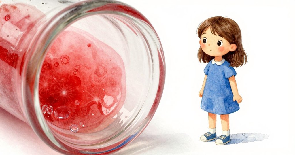 Lenora專注轉動玻璃管，玻璃尖端如晨露般閃爍，細節豐富，展現玻璃藝術轉變的魅力。