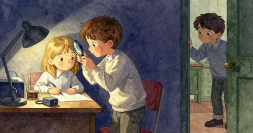 Slate Shard Beneath the Brass Lens