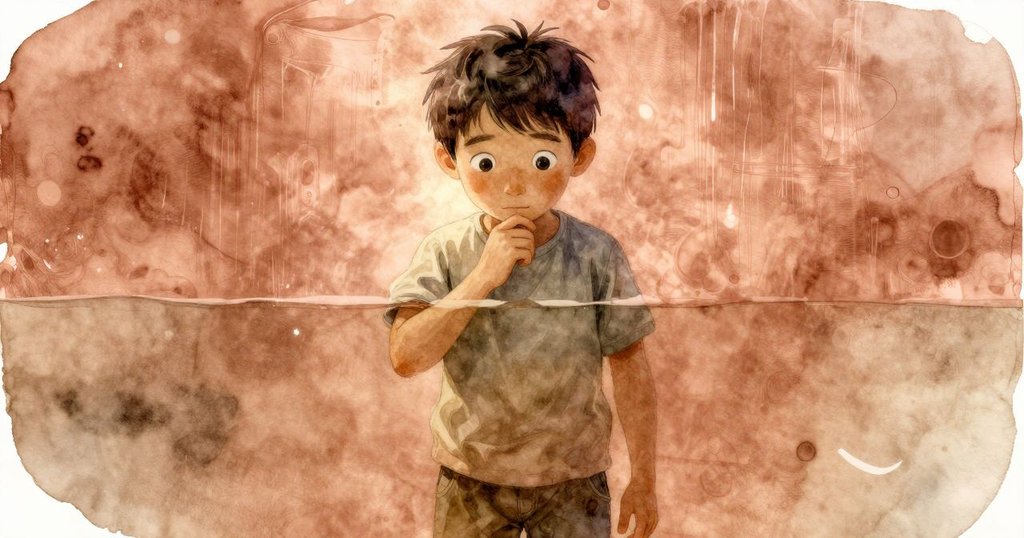 哈特在玻璃後用柔光上墨，畫面如浸水般朦朧，展現從酸蝕到銅光閃耀的變化，充滿沉浸感