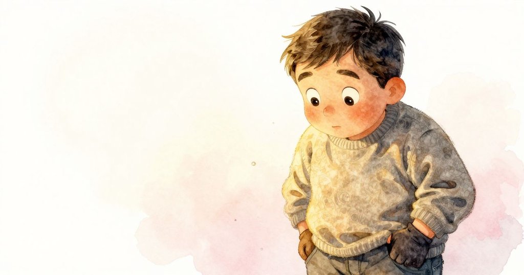 保羅的面部特寫，凝視轉盤上薄薄的塵跡，一隻半戴手套的手隱約可見，呈現憂心與期待