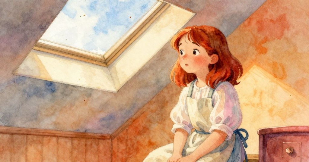 Lenora在工作室內開始操作，工具在蠟上滑動，陽光透過天窗灑下，充滿了期待與疑慮