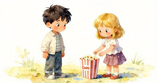 Splash Over the Dry Popcorn Box