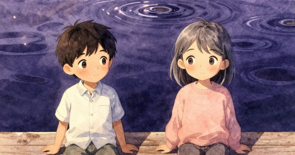 水杯內細膩漣漪隨琴弦震動展現，細節豐富，溫暖光影下呈現精緻室內場景。