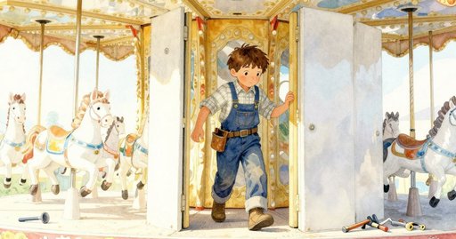 The Bent Copper Tube Behind the Carousel Organ