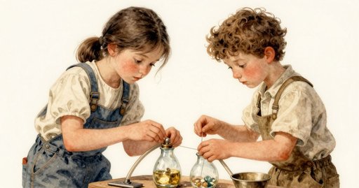 Slanted Steam Above the Glassblower's Marver