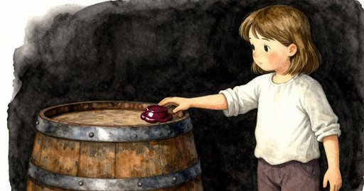 The Barrel's Quiet Marker and a Terrarium's Gentle Cascade