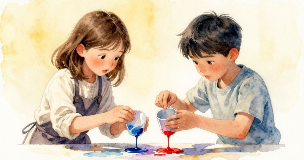 拉娜與貝克特動作同步，畫面中呈現顏料滴落和杯子敲擊聲交織出的緊繃氣氛，創造出懸念與藝術性瞬間