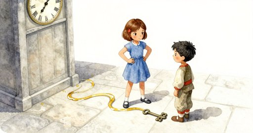 The Oil Ribbon in the Clock Tower Works