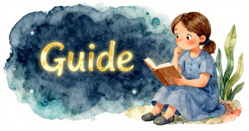 Haida凝視著微光閃爍的書本封面，手輕觸在書脊上，表情流露出驚奇與猶豫，情感細膩