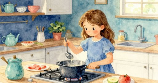 Balanced Ladle and the Marbled Eggs