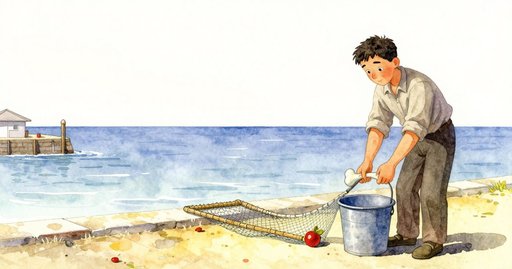 The Vanished Lead Sinker Beneath the Dock Net