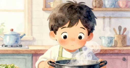 Steam, Spoon, and the Sliding Lid