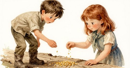 Rolling Corn and the Spinning Bucket
