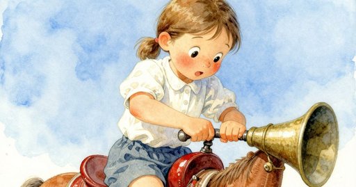 A Bellows Puff Sends a Red Cloth Sailing