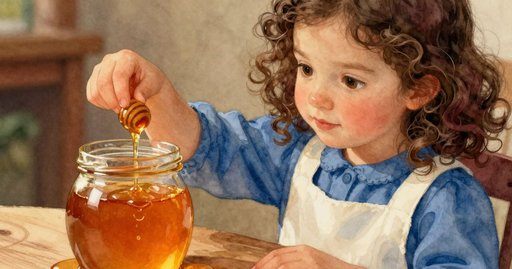 Honey Ribbon Spreads Across the Bakery Table