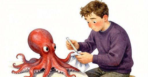 Violet Ink and the Rubber Octopus