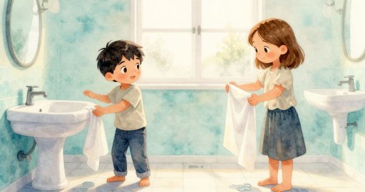 A Wet Sheet and the Sagging Clothesline